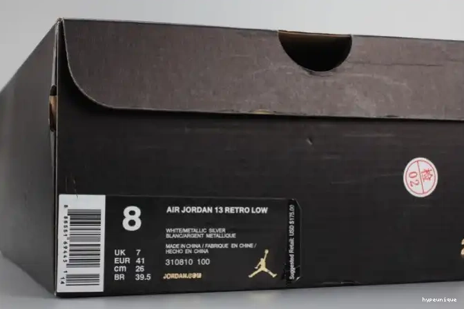 HYPE white Jordan Money mens LowPure 13 Air 310810-100 0615